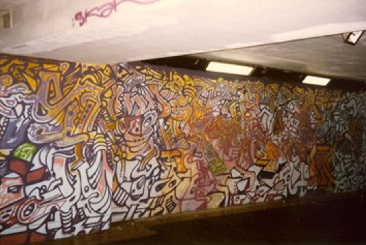 Genova 1995 graffito di Phase II « freakpress