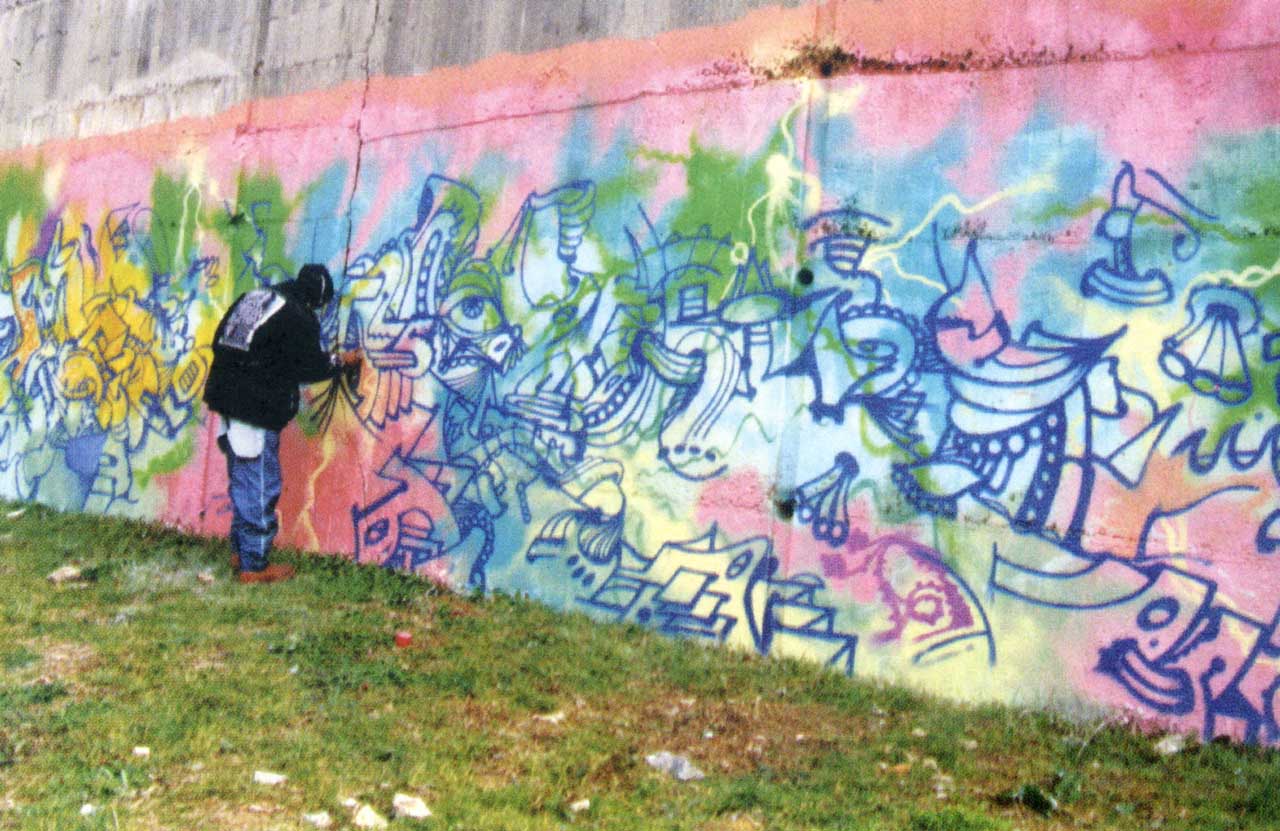 Genova 1995 graffito di Phase II « freakpress