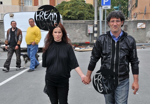 disagio coppia senza tetto