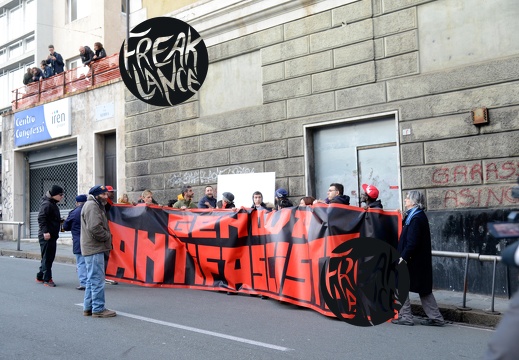 Genova - corteo antifascista del 3 Febbraio
