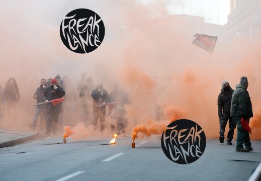Genova - corteo antifascista del 3 Febbraio